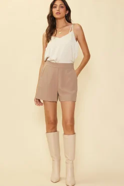 SKIES ARE BLUE Structured Shorts* Shorts