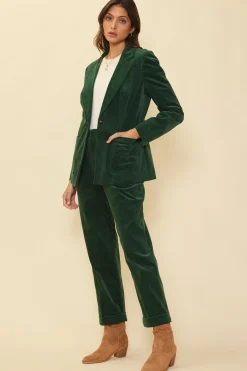 SKIES ARE BLUE Tailored Corduroy Blazer* Blazers