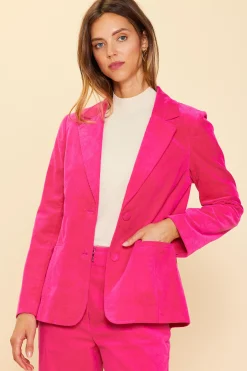 SKIES ARE BLUE Tailored Corduroy Blazer* Blazers