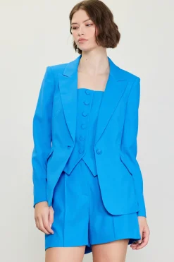 SKIES ARE BLUE Tailored Single-Breasted Blazer* Blazers